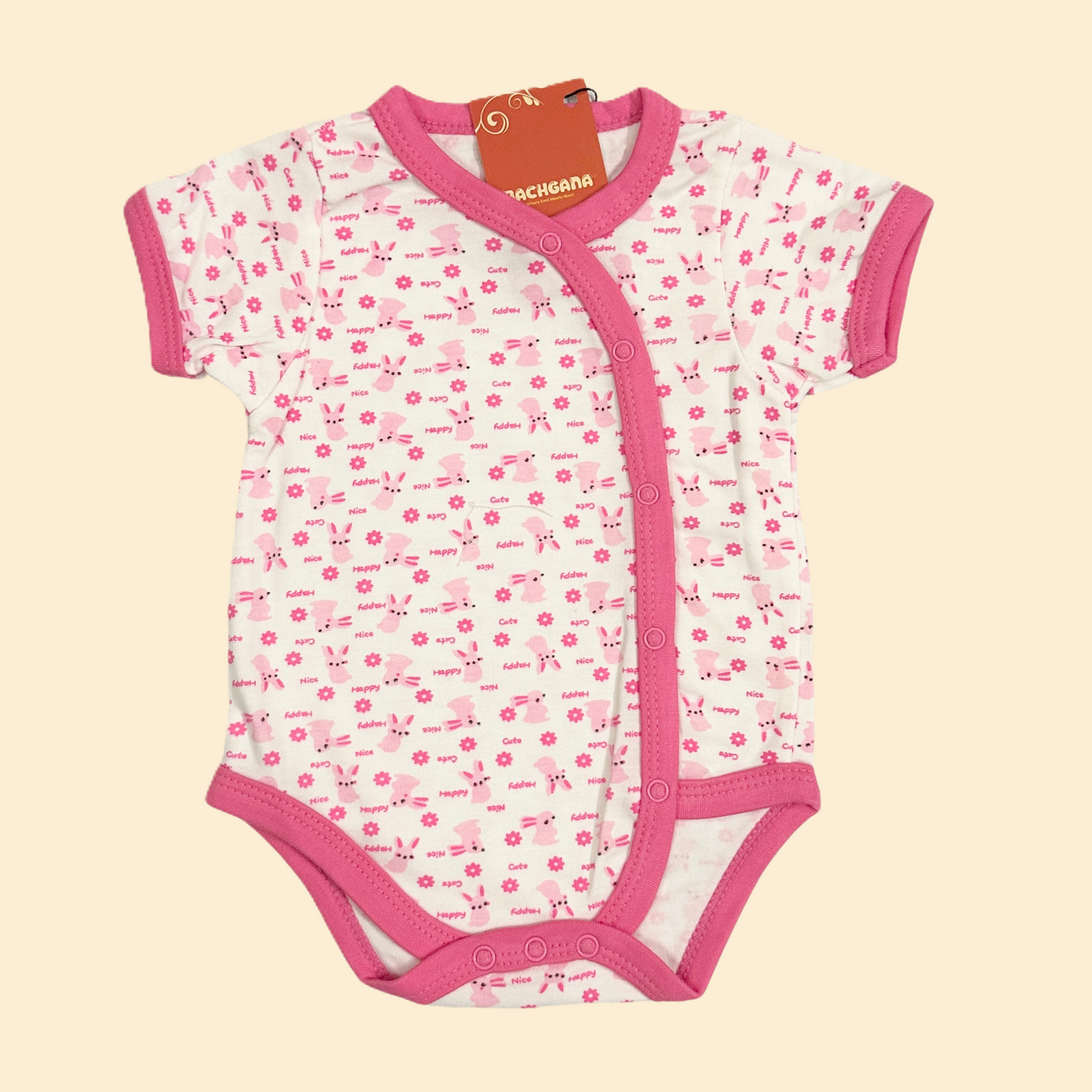 Rabbit Design Premium Bodysuits Pack (3 pieces)