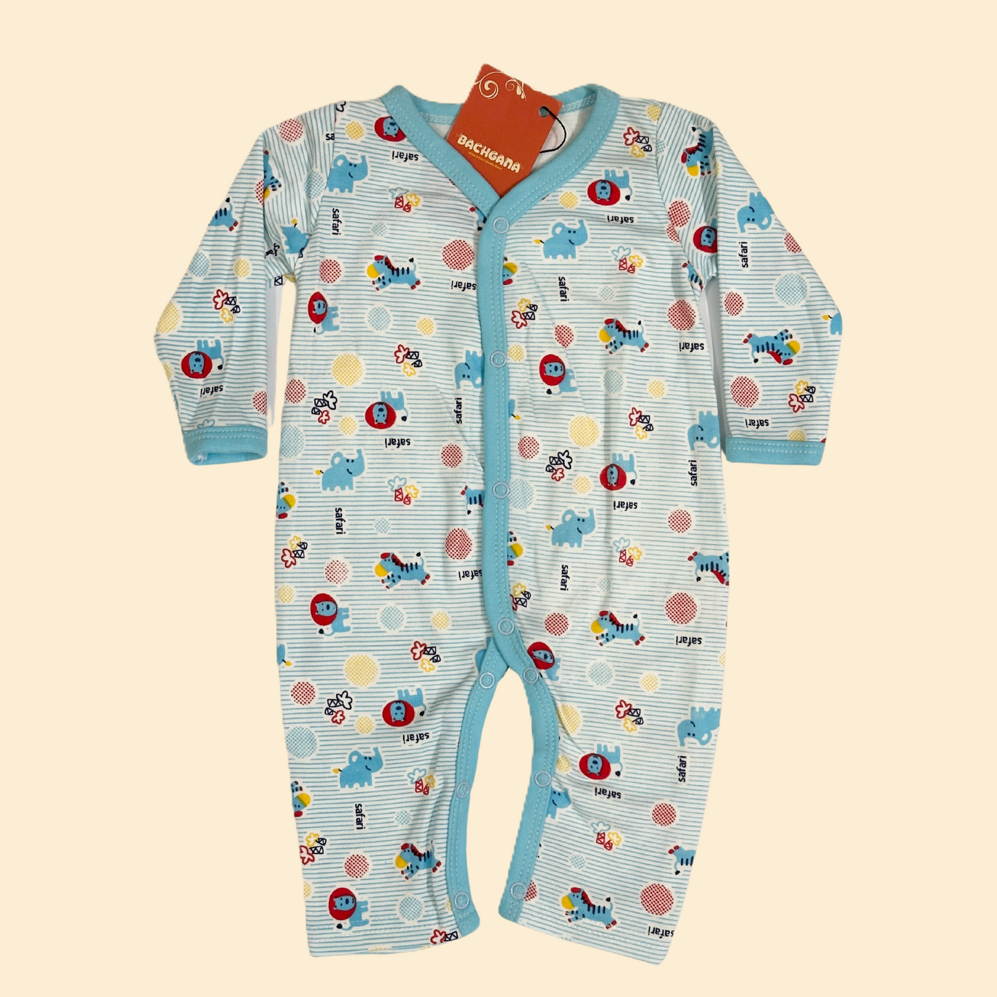 Cute Animals Design Baby Rompers Pack (3 piece pack)