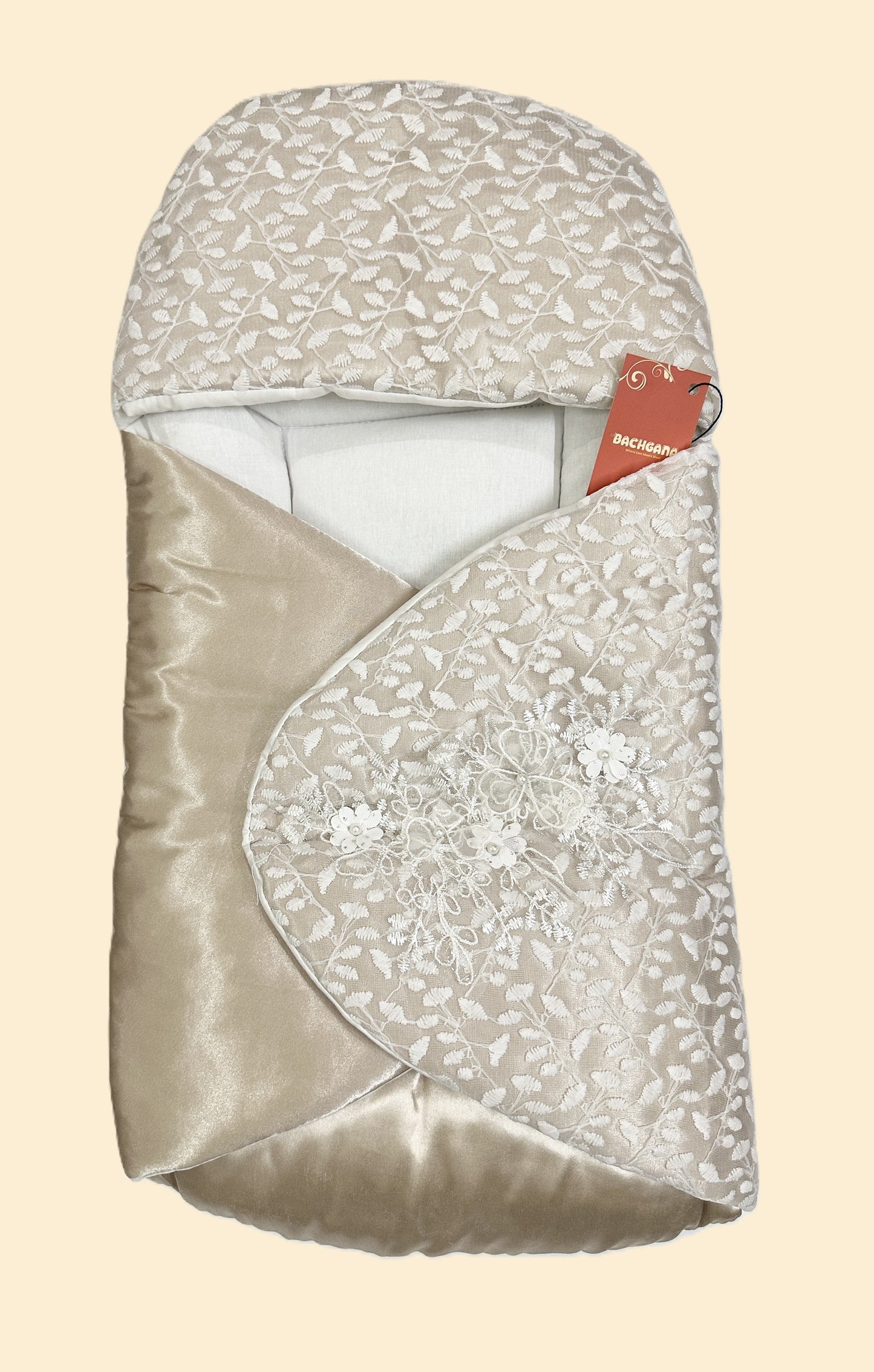 Fancy Flower Embroidery Design Baby Carry Nest