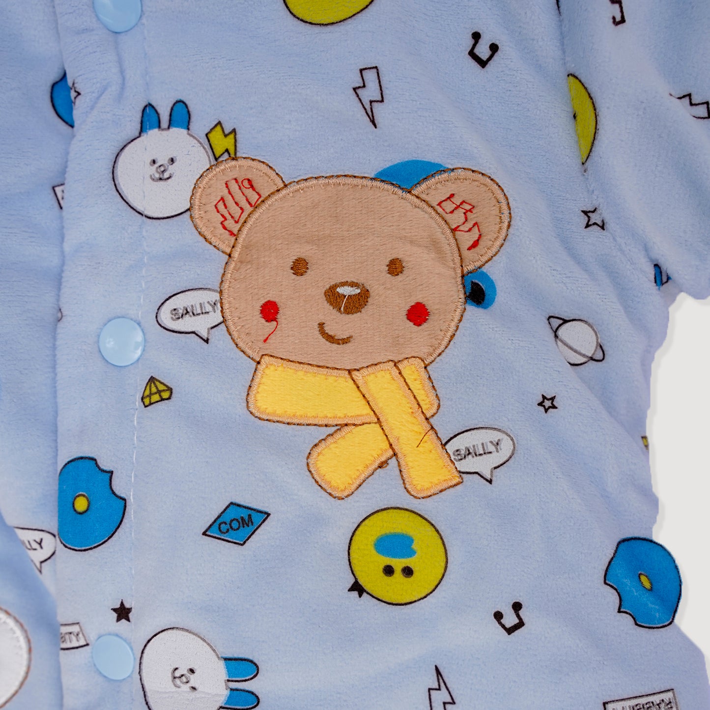 Baby Bear Doodle Design Romper