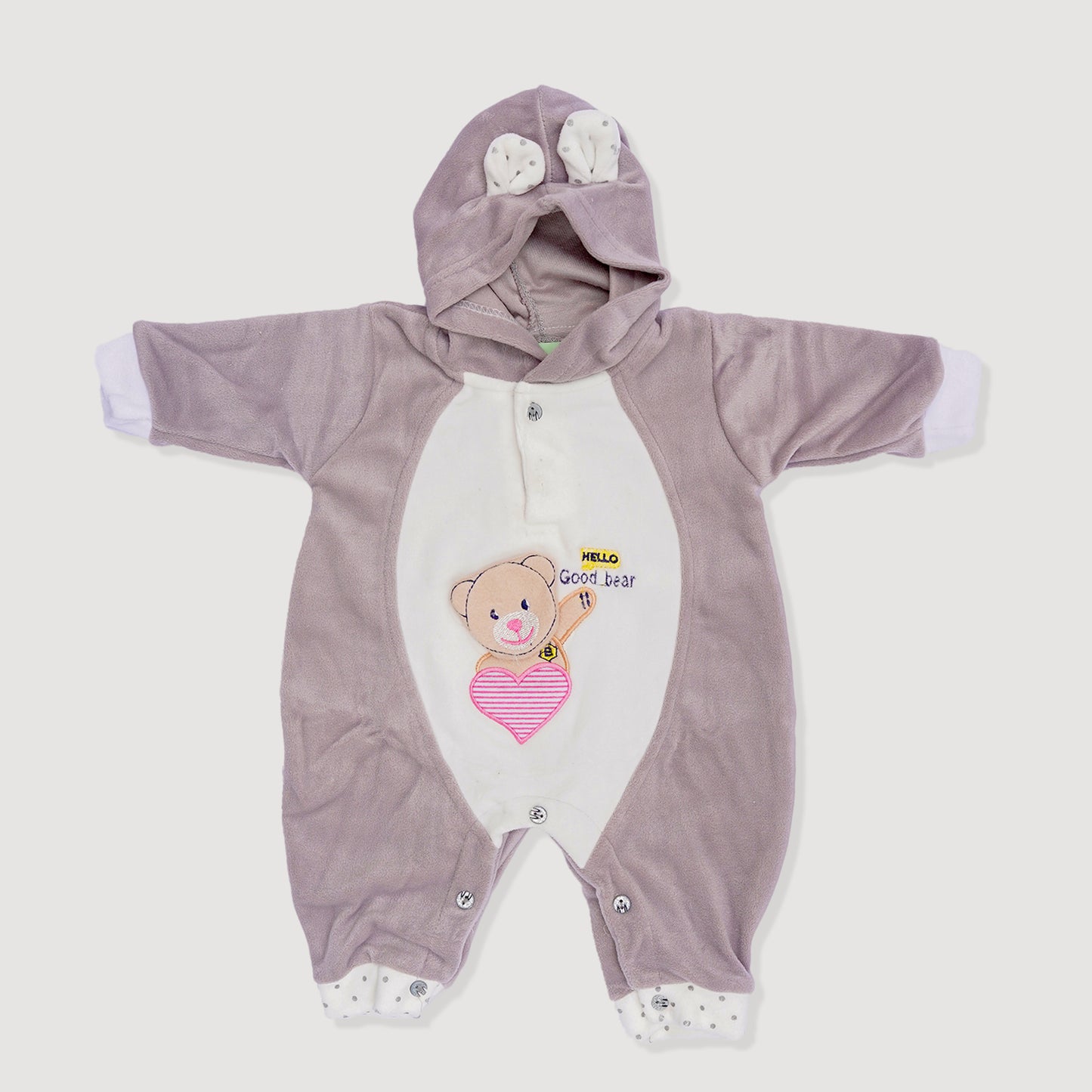 Baby Bear Fleece Romper