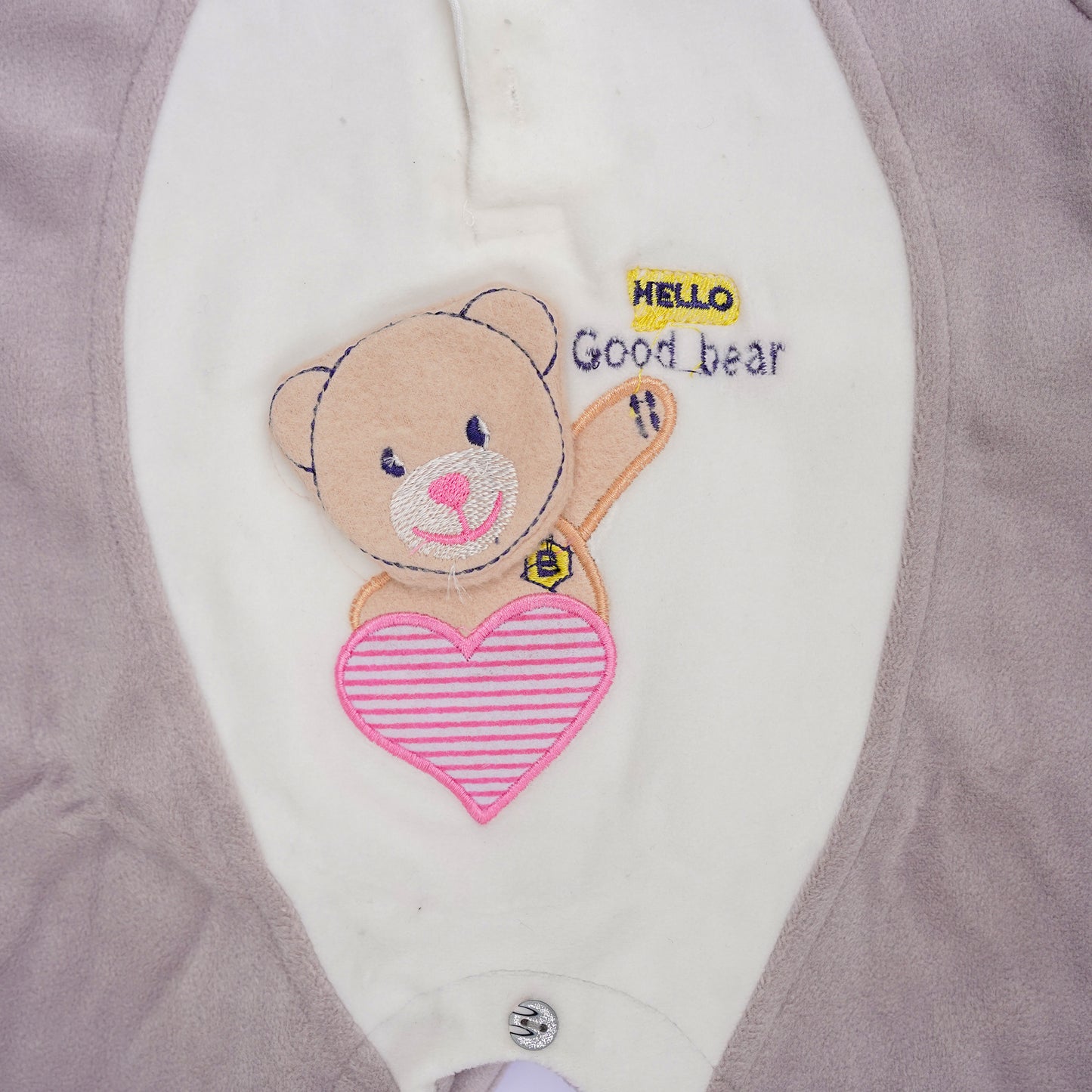 Baby Bear Fleece Romper