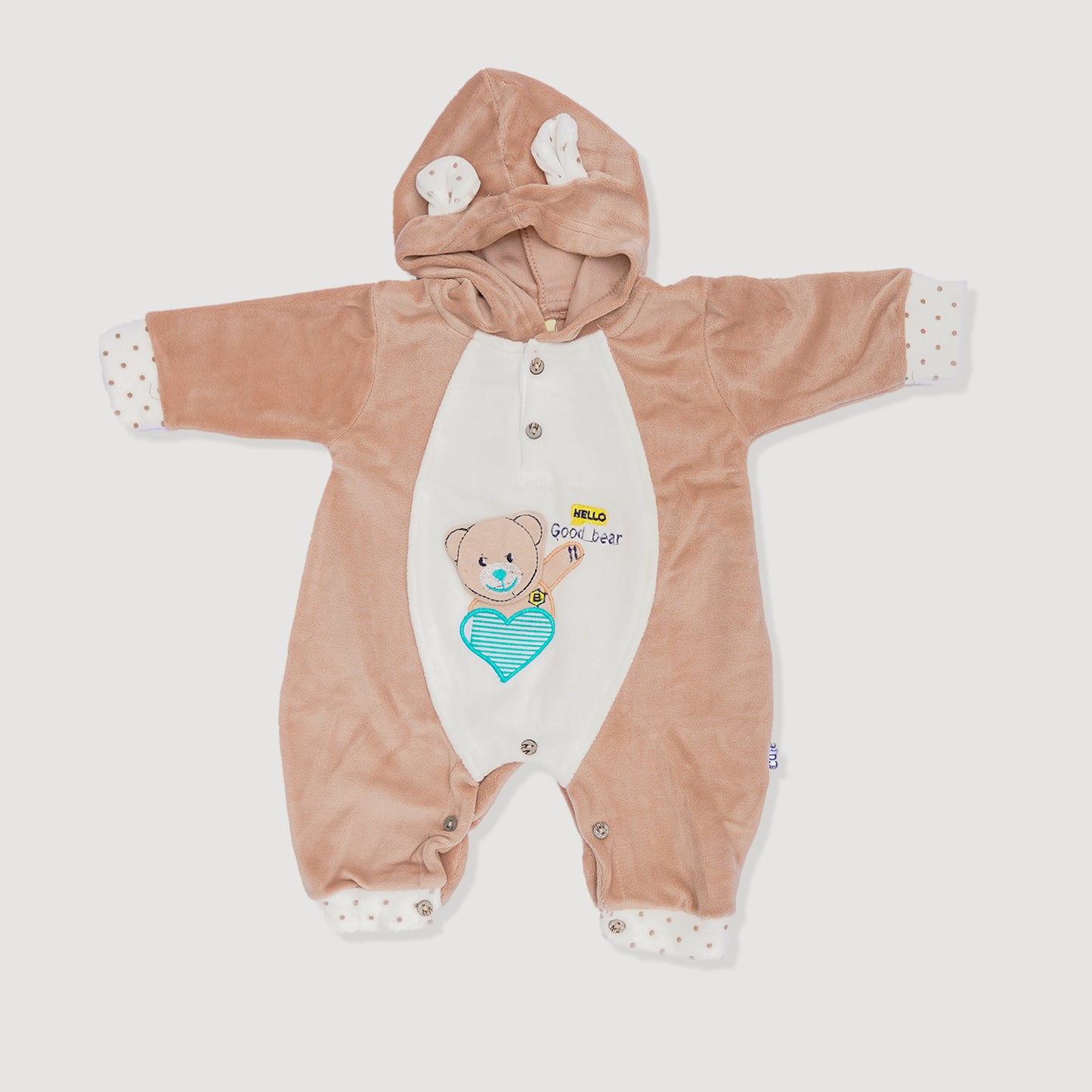 Baby Bear Fleece Romper