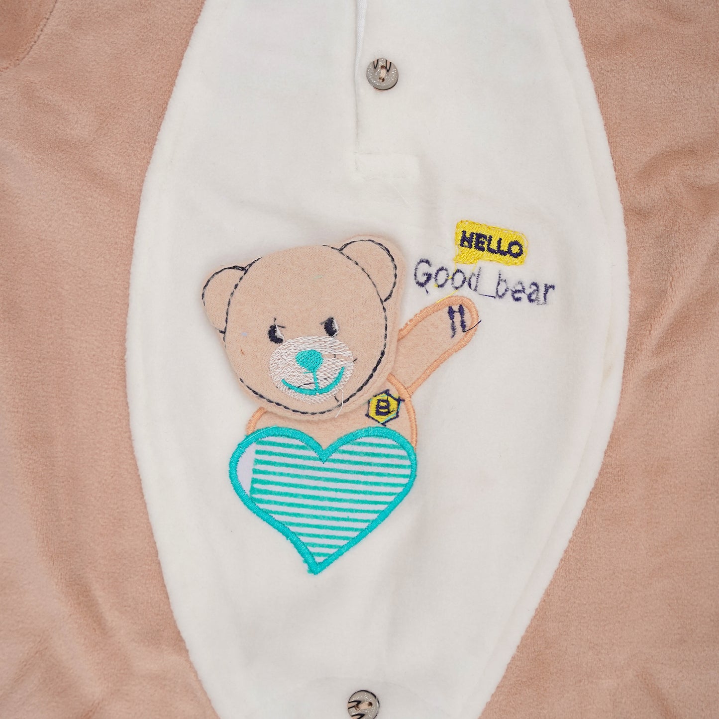 Baby Bear Fleece Romper