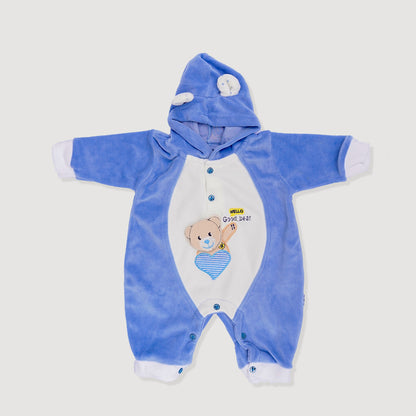 Baby Bear Fleece Romper