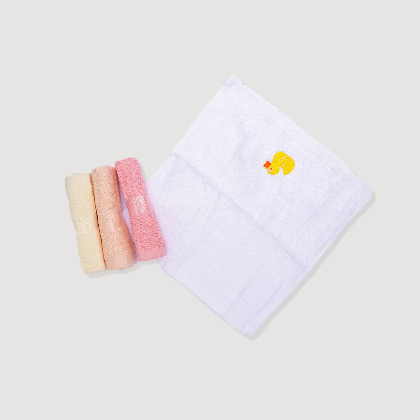 Baby Face Towel Multicolor 4 pcs Set