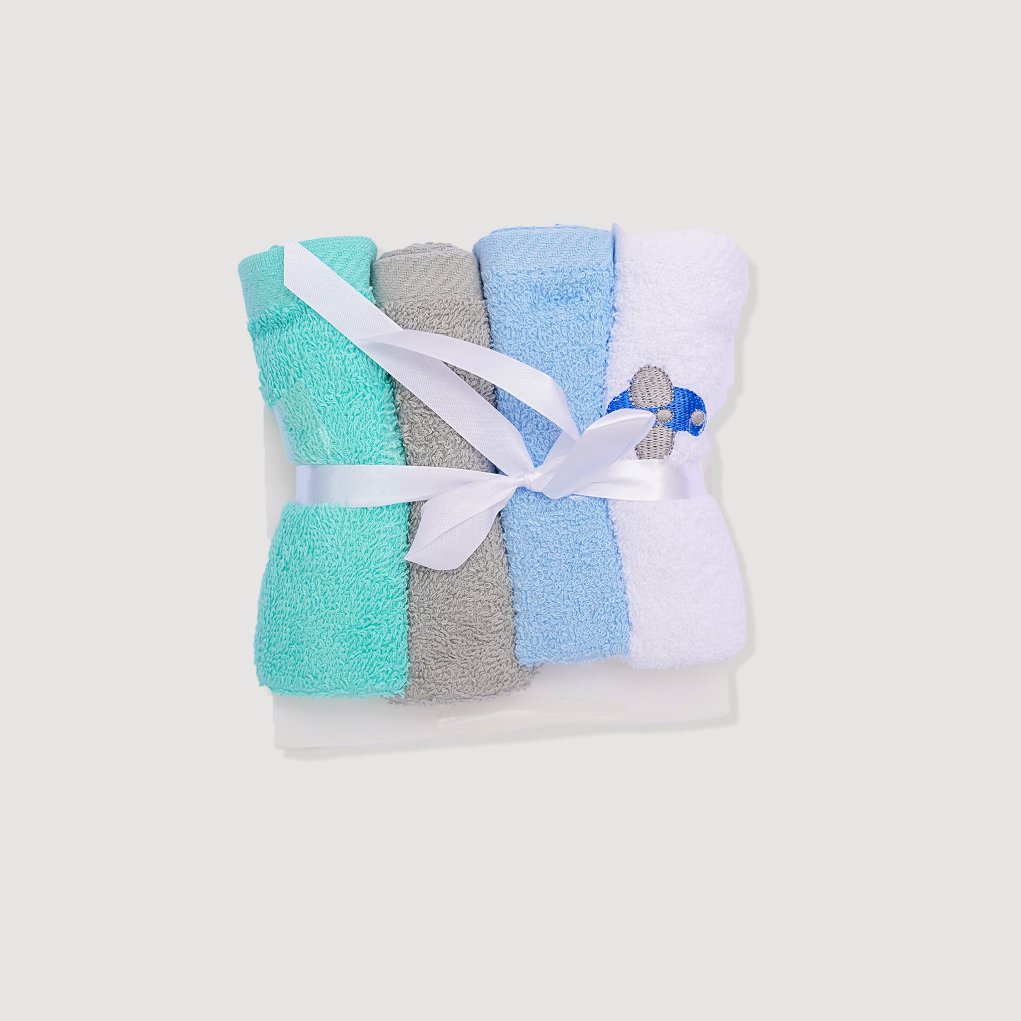 Baby Face Towel Multicolor 4 pcs Set