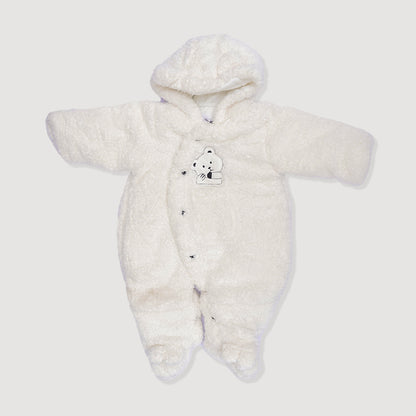 Baby Bear Wool Romper