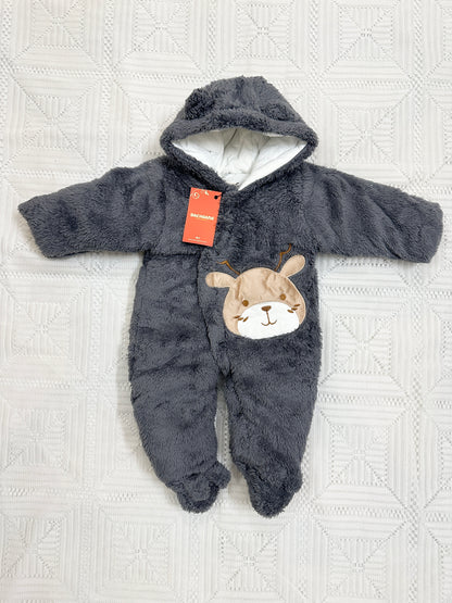 Baby Bear Wool Romper