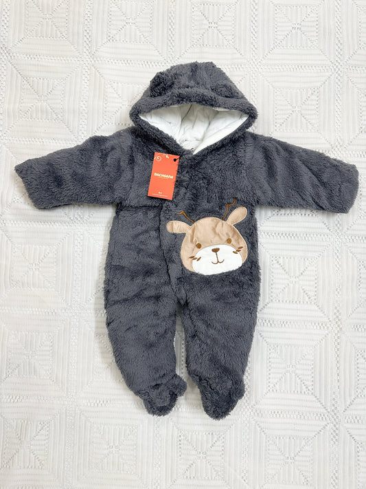 Baby Bear Wool Romper