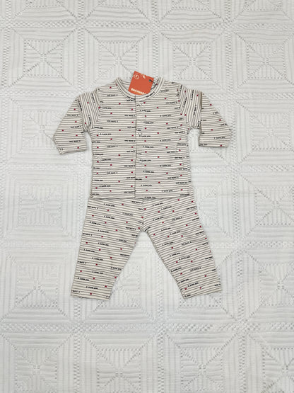I Love Mom & Dad Design Shirts and Trouser Suits - 2 piece sets (Pack of 2 sets)
