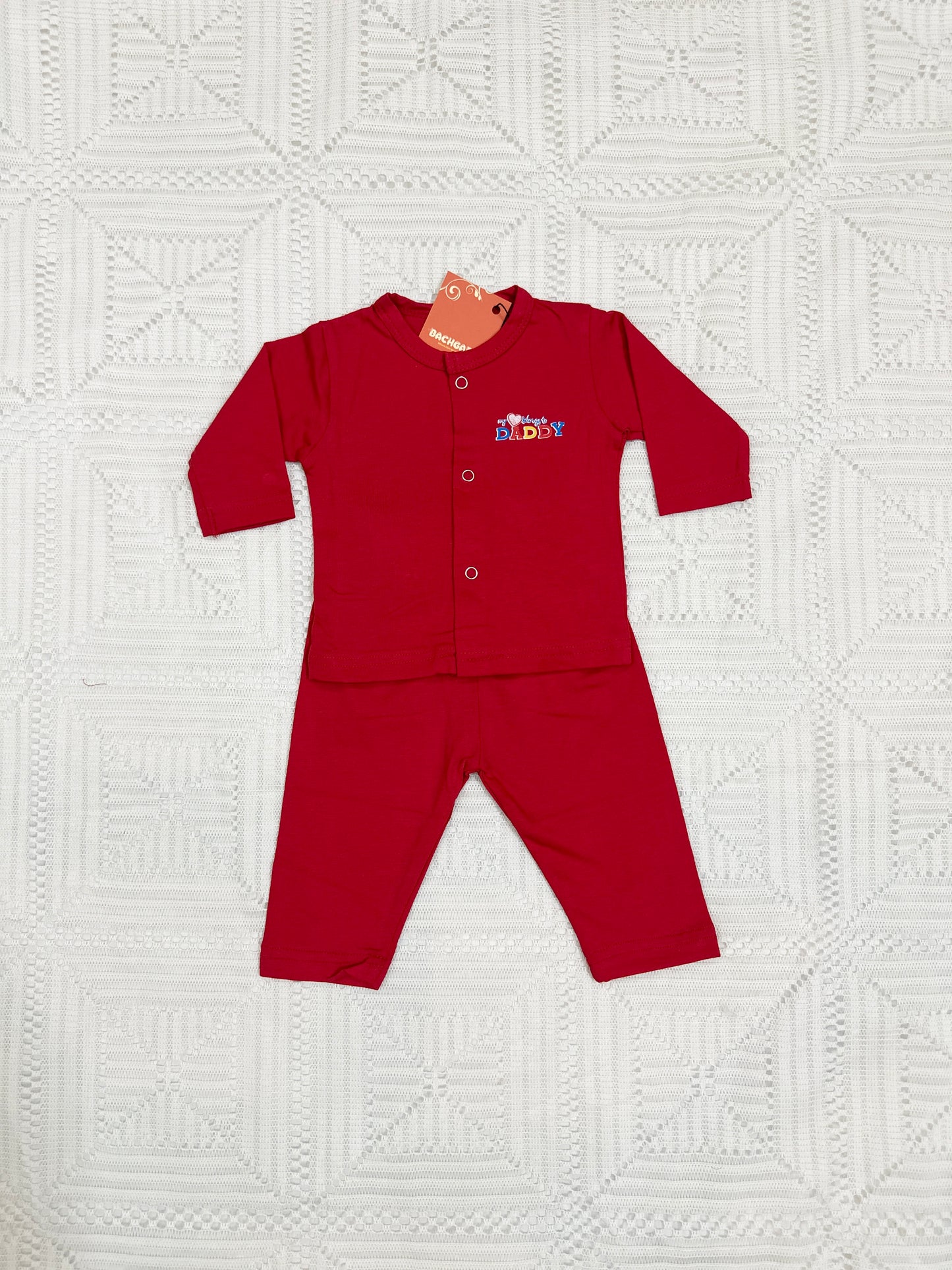 Stars and Daddy Design Shirts and Trouser Suits - 2 piece set (Pack of 2 sets)