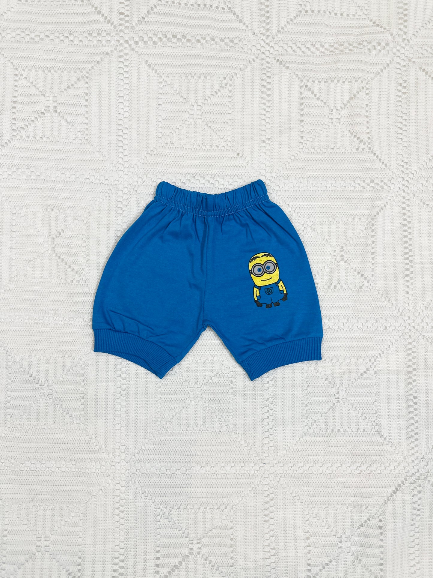 Minions Design T-shirt and Shorts Set (2 piece)
