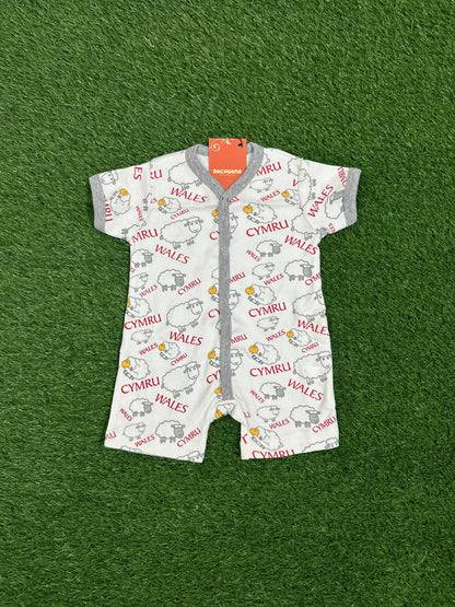 Hearts Sheep Design Halfsleeves Rompers Pack (3 pieces)