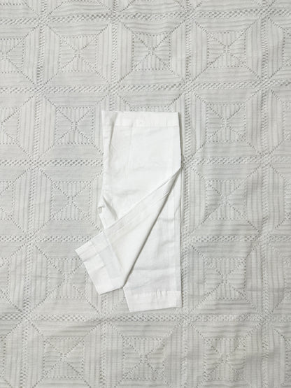Boy Light Green Kurta and White Shalwar - Azadi Collection