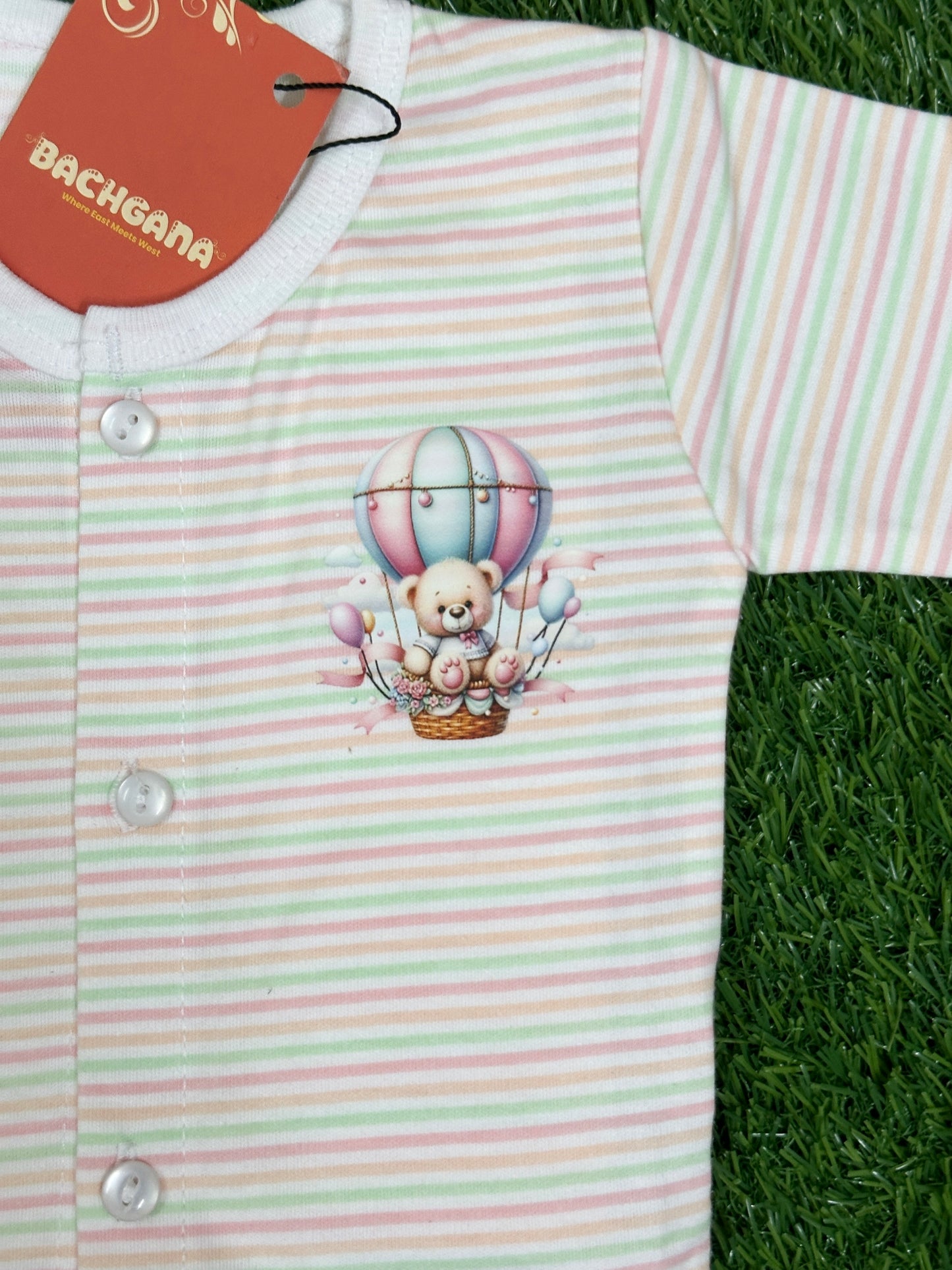 Bear Balloon Design New Born Starter Set (3 piece)