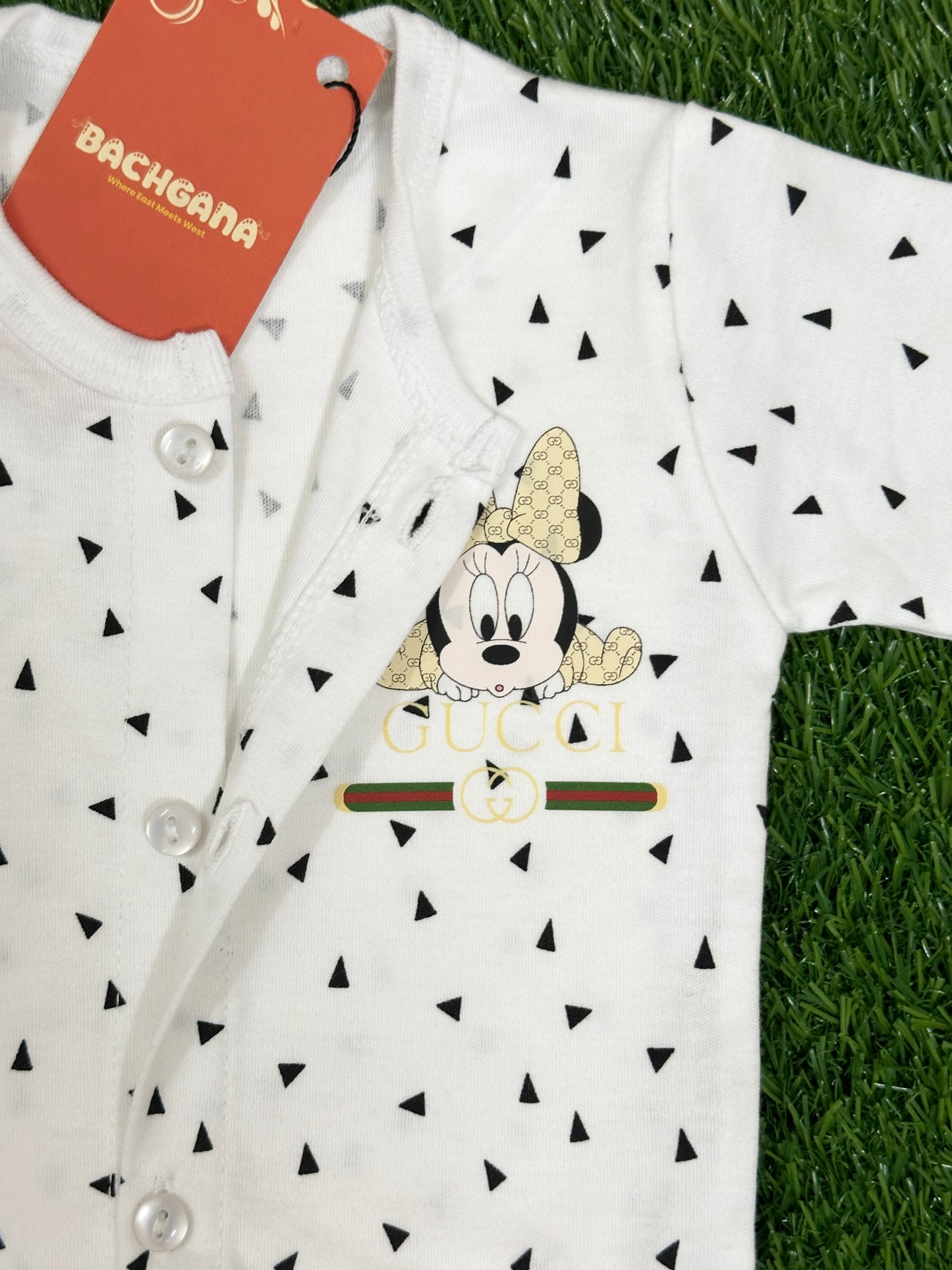Micky Mouse Design New Born Starter Set (3 piece)