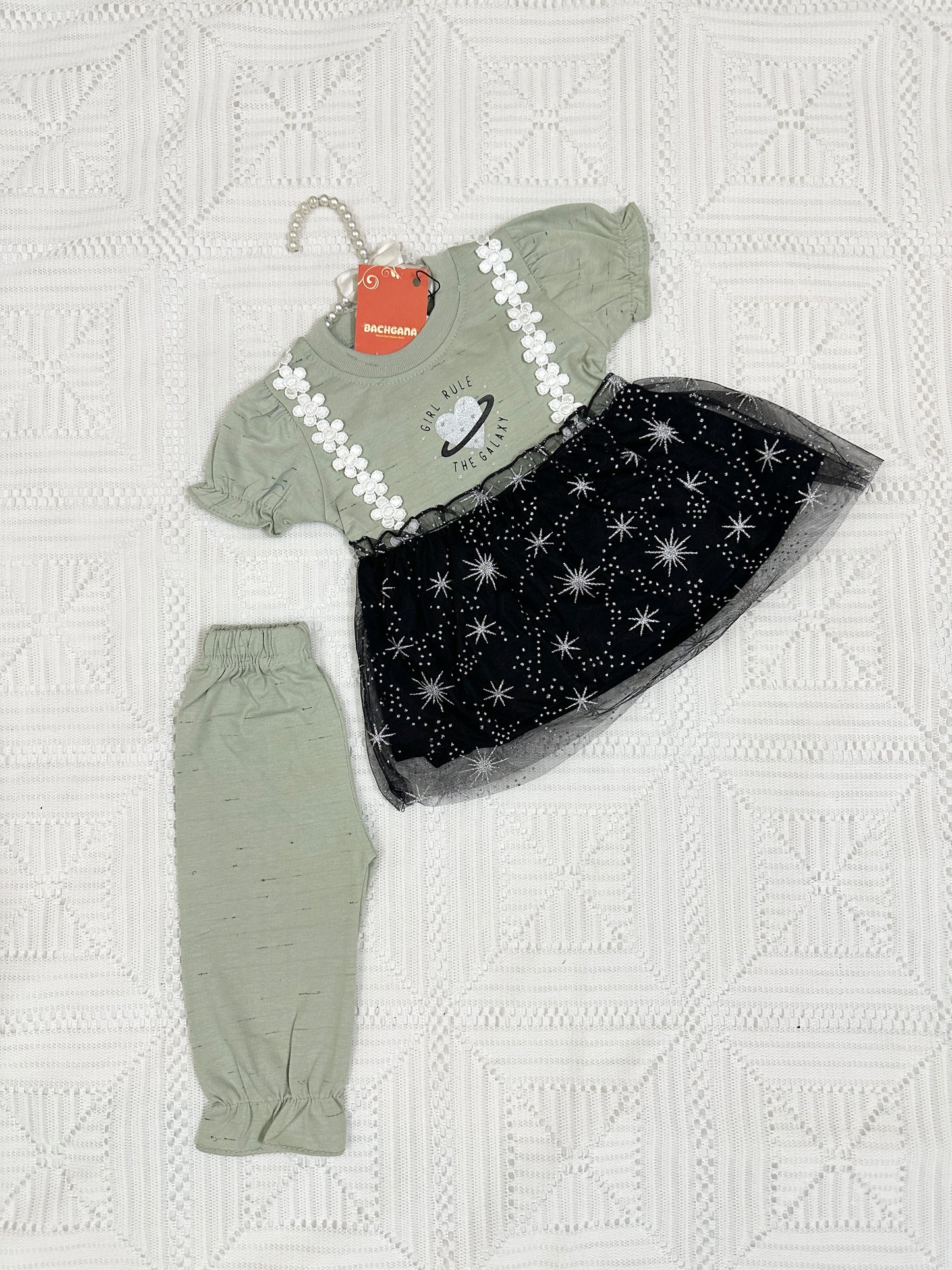 Girl Rule Frock Set (2 piece)