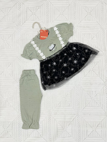 Girl Rule Frock Set (2 piece)