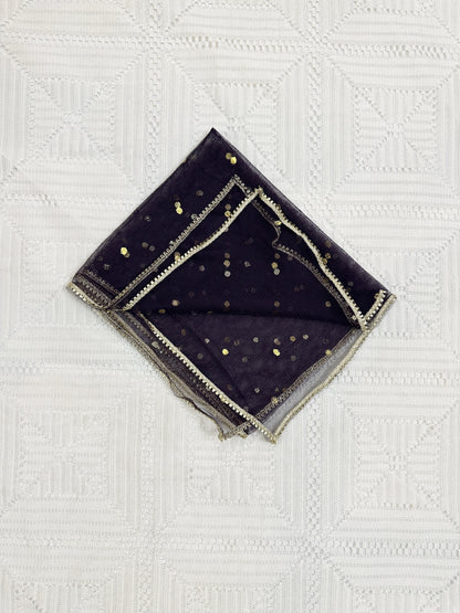 💚 Green Silk Choli with Purple Crush Silk Lehenga and Net Dupatta