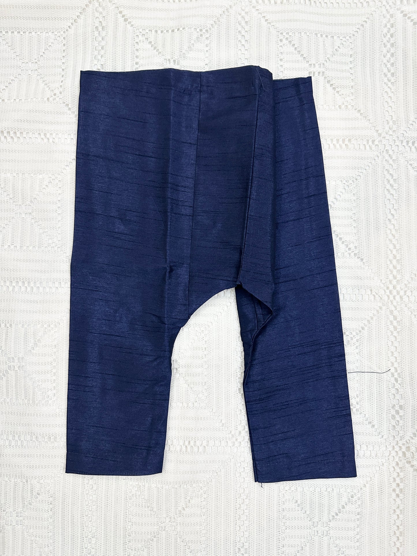 Navy Blue Kurta Shalwar with Fancy Waistcoat