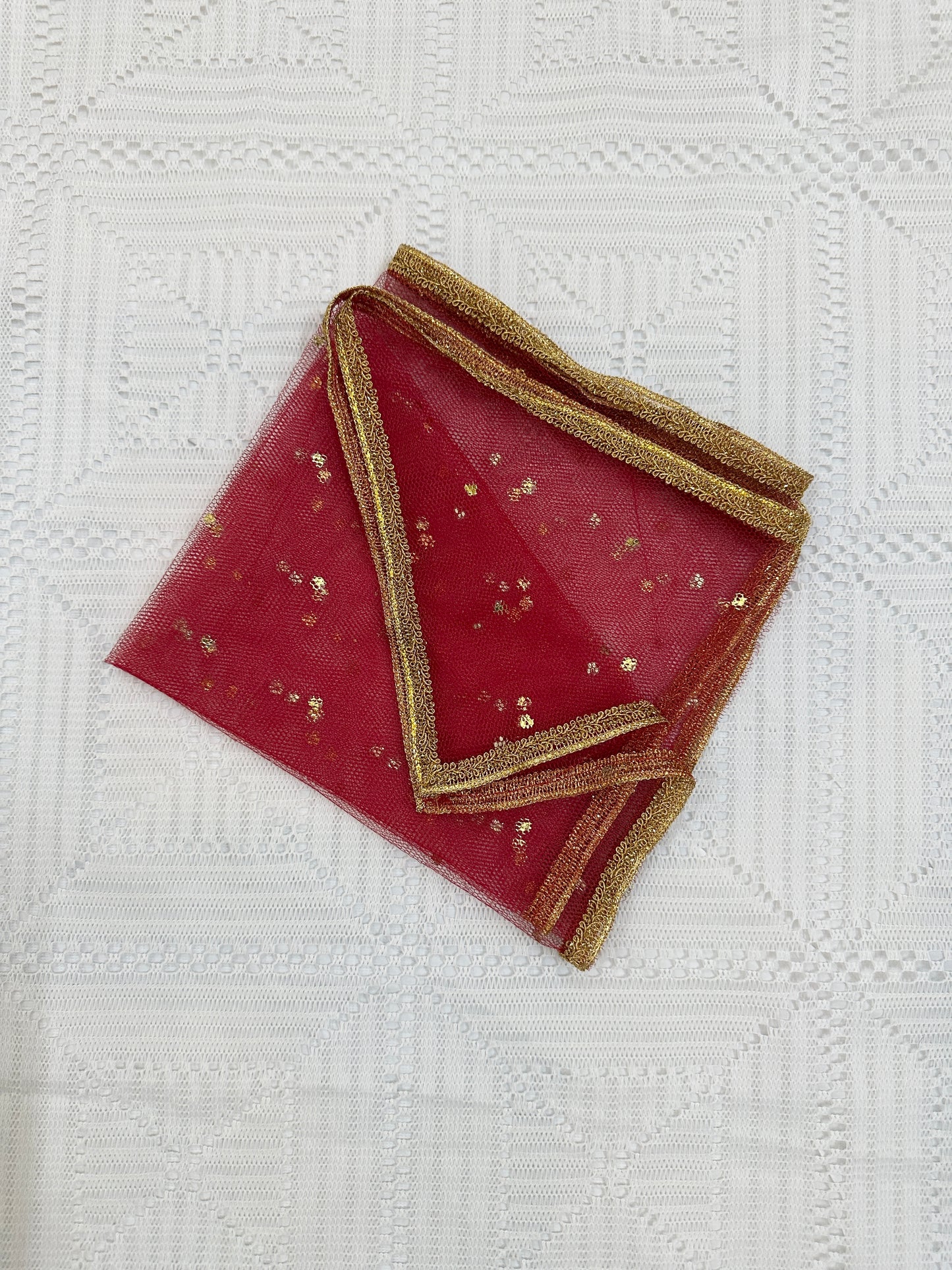 ❤️ Maroon Silk Shirt with Tulip Shalwar and Net Dupatta