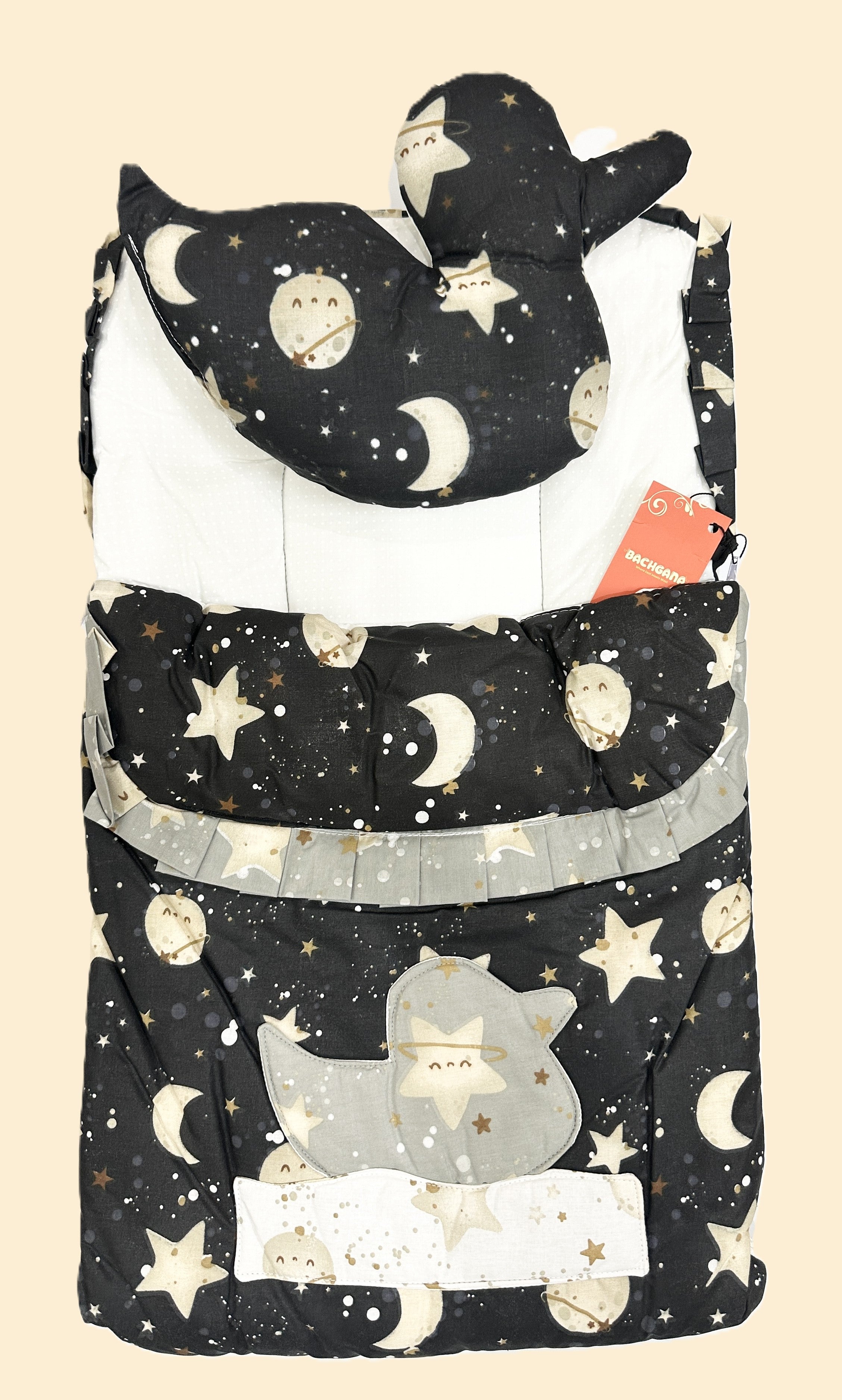 Duck Stars Moons Design Baby Carry Nest