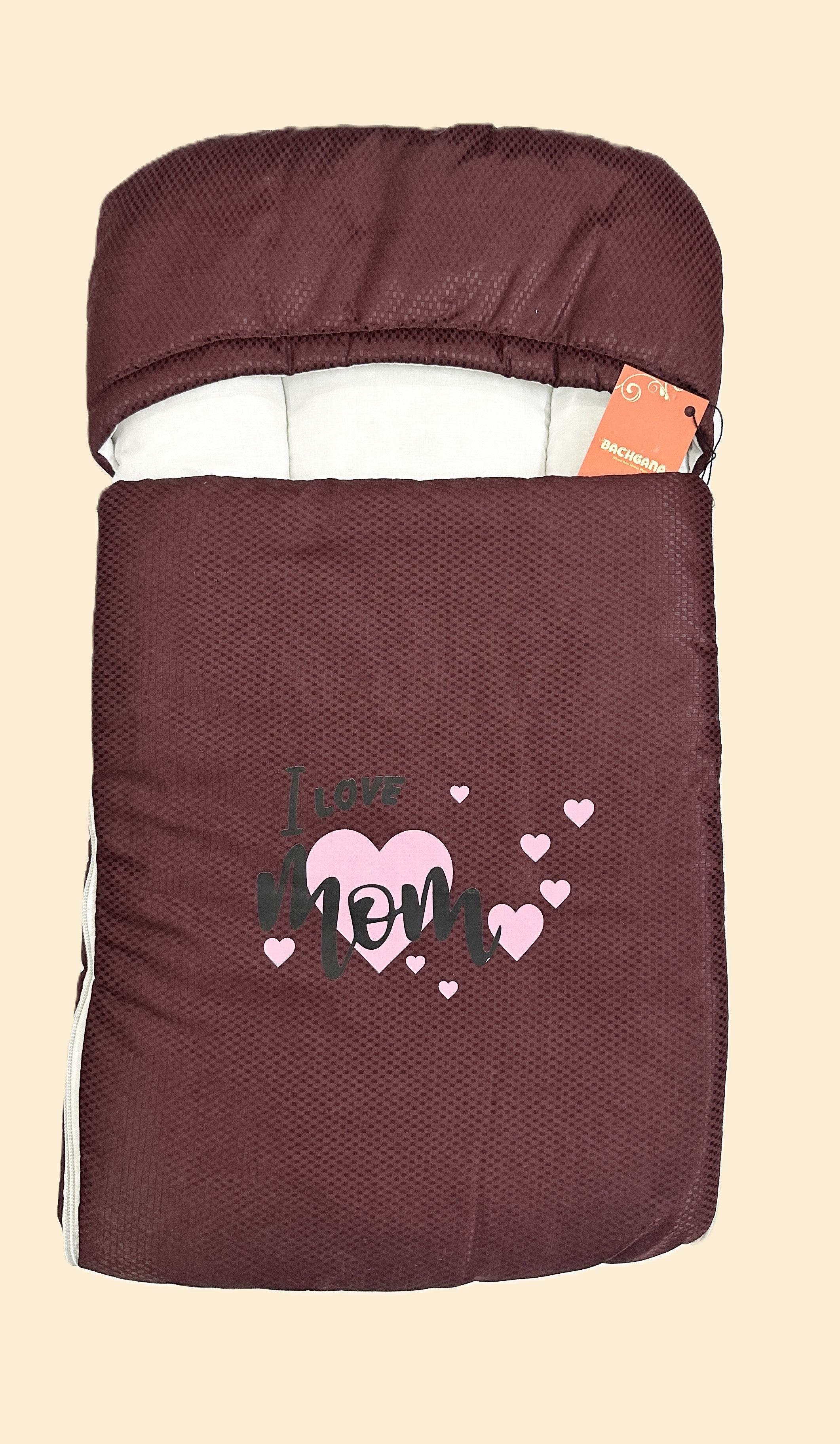I Love Mom Design Baby Carry Nest