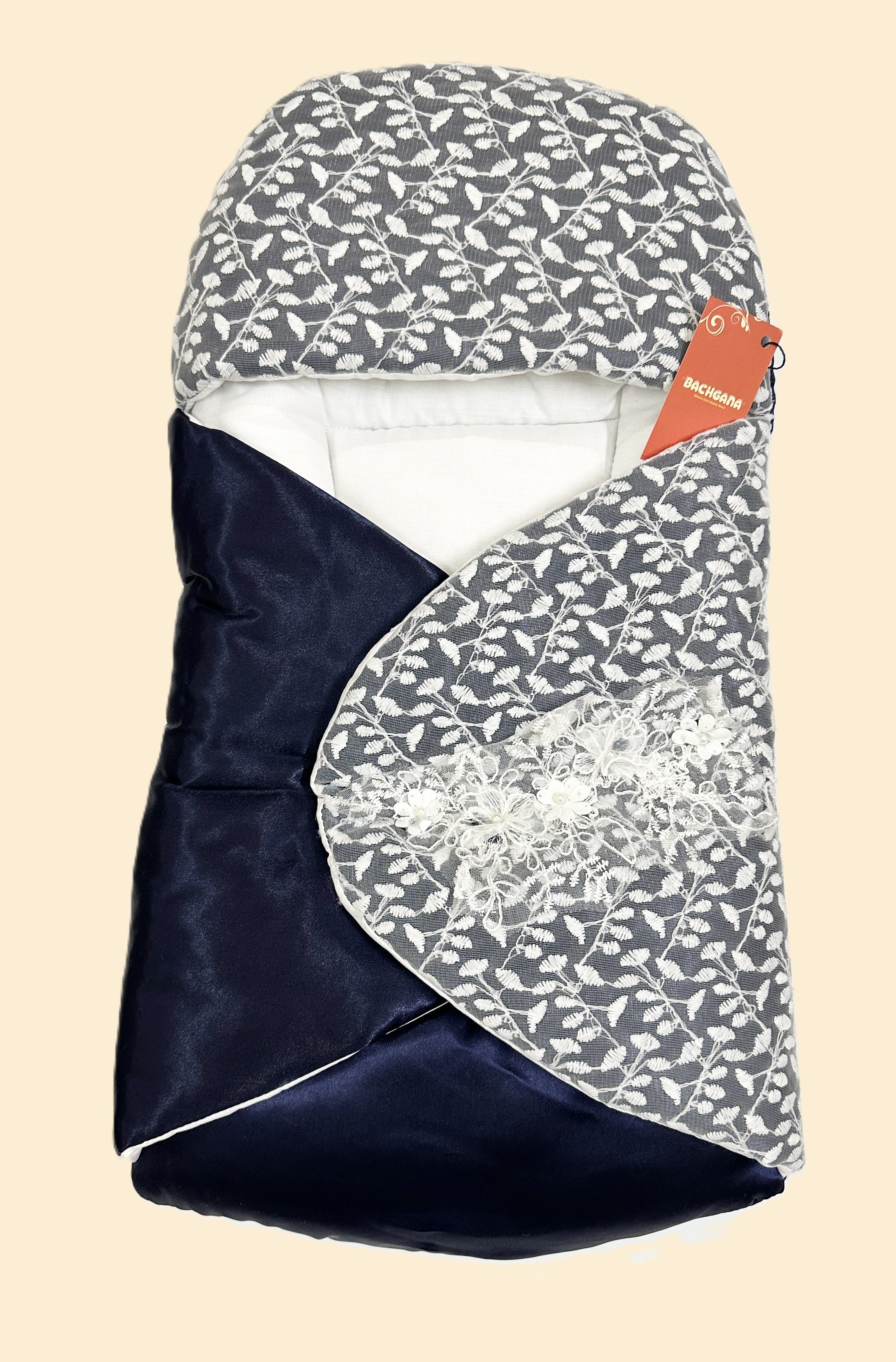 Fancy Flower Embroidery Design Baby Carry Nest