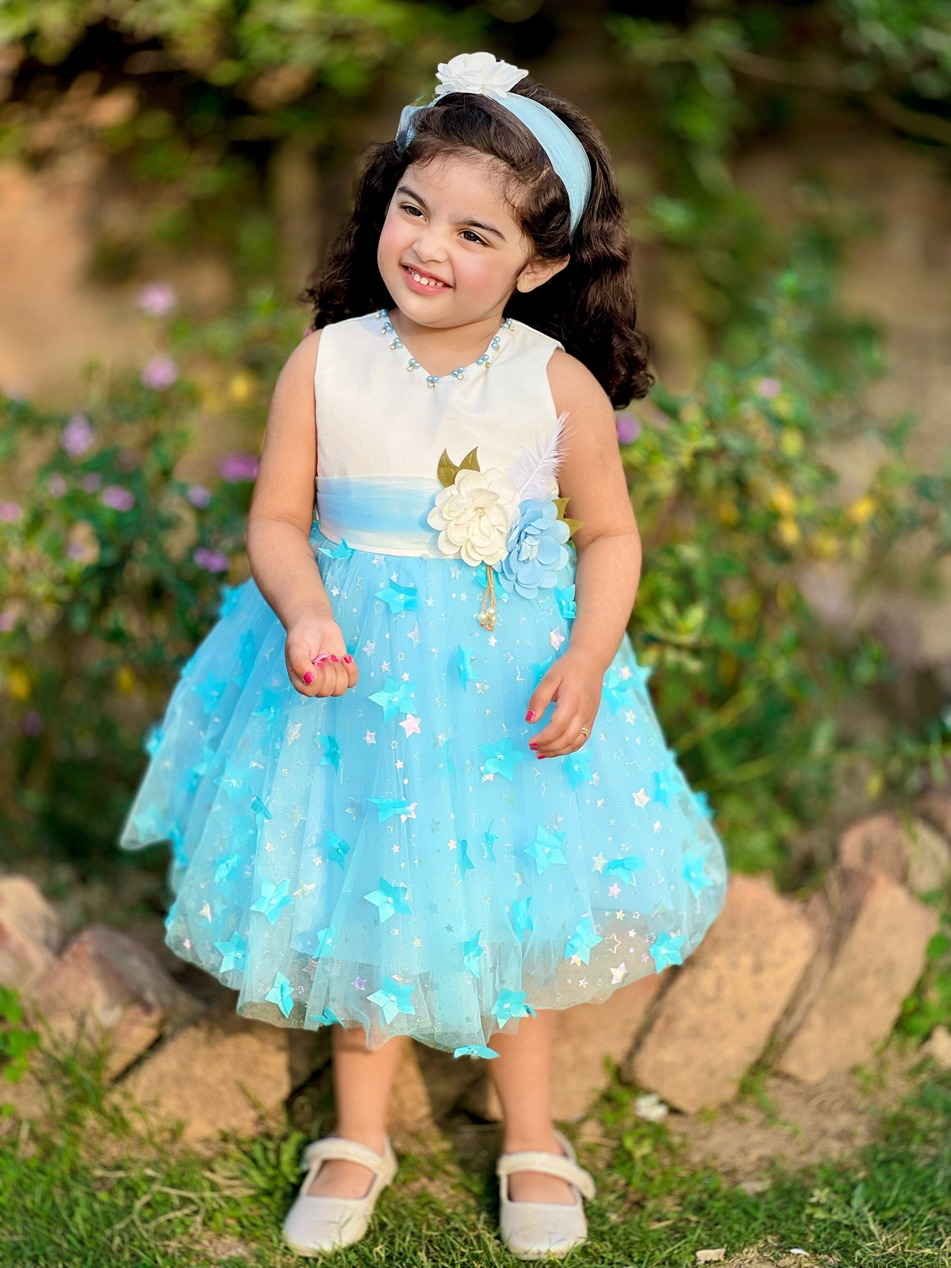 Stars and Beads Fancy Frock